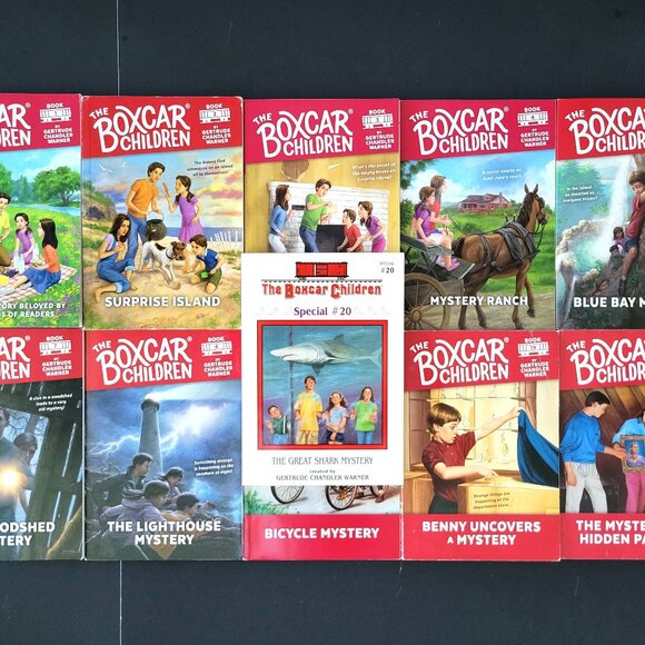 THE BOXCAR CHILDREN LOT OF 11 VINTAGE BOOKS AND SPECIAL EDITION CHANDLER WARNER - Picture 2 of 11